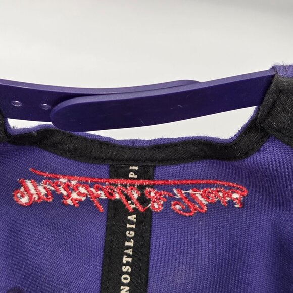 Toronto Raptors Mitchell & Ness Snapback Hat Purple Red Script Dinosaur Logo NBA - Picture 14 of 16